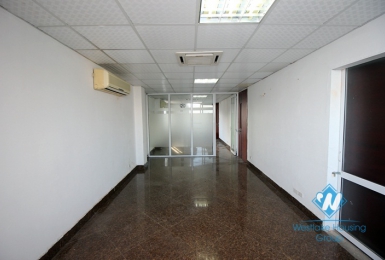 Office with nice view for lease in Lac Long Quan, Tay Ho